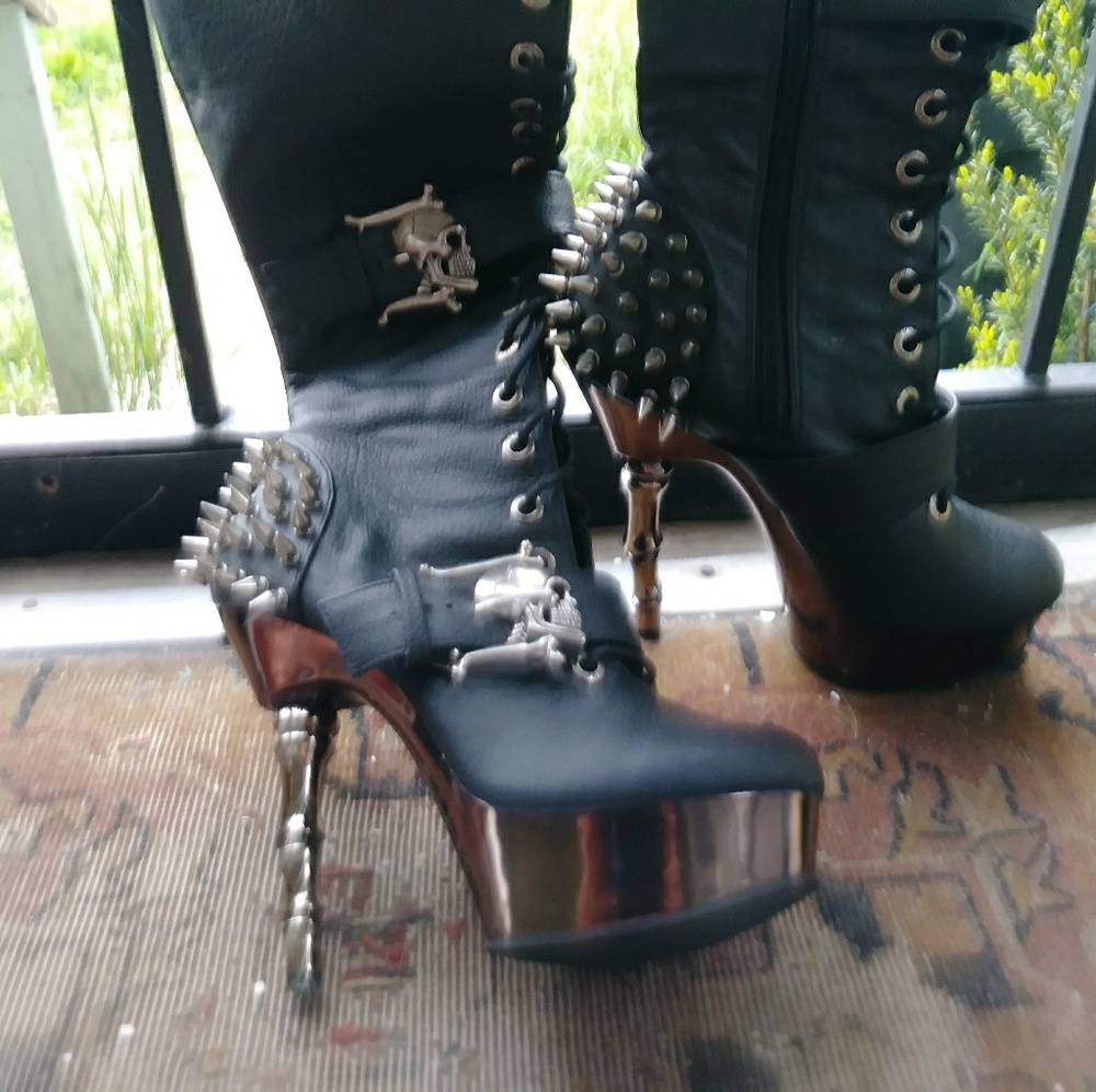 Knee high boots